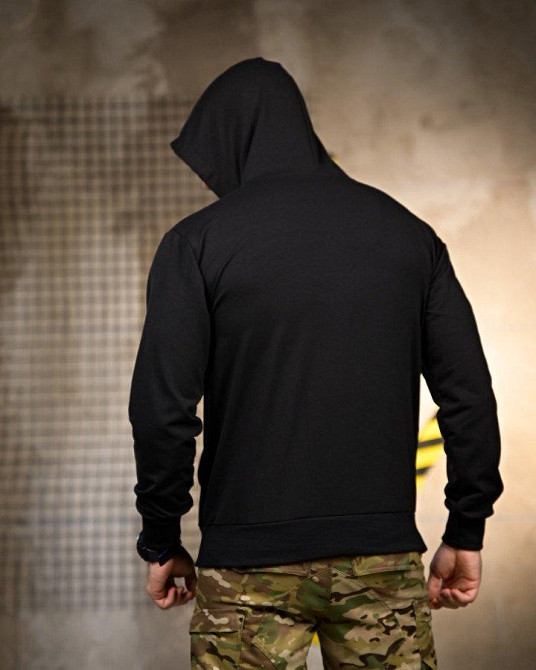 Мілітарі Худі Донбас black РП7399 Одеса - фото 3