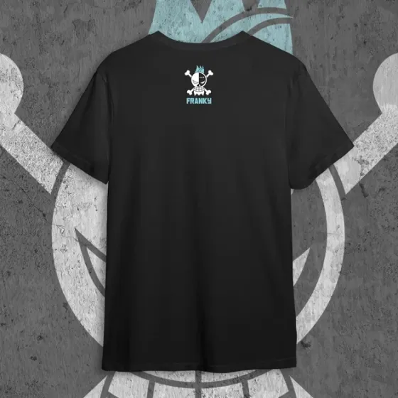 Футболка мужская с принтом Ван Пис Franky Размер 48 Anime0236 Днепр