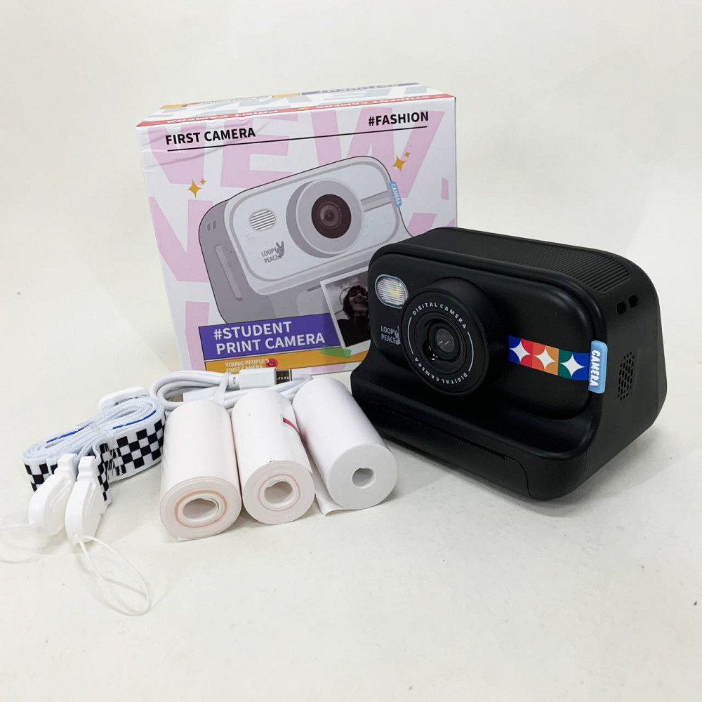 Дитячий фотоапарат з можливістю друку фото, Камера для дітей з миттєвим друком фото GM-47 Львів - фото 4