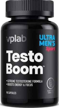Стимулятор тестостерона VPLab Ultra Men's Sport Testo Boom 90 капс Киев