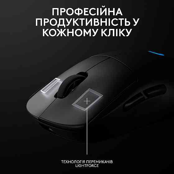 Миша бездротова Logitech G Pro 2 Lightspeed Black (910-007295) ( Чорний ) Харьков