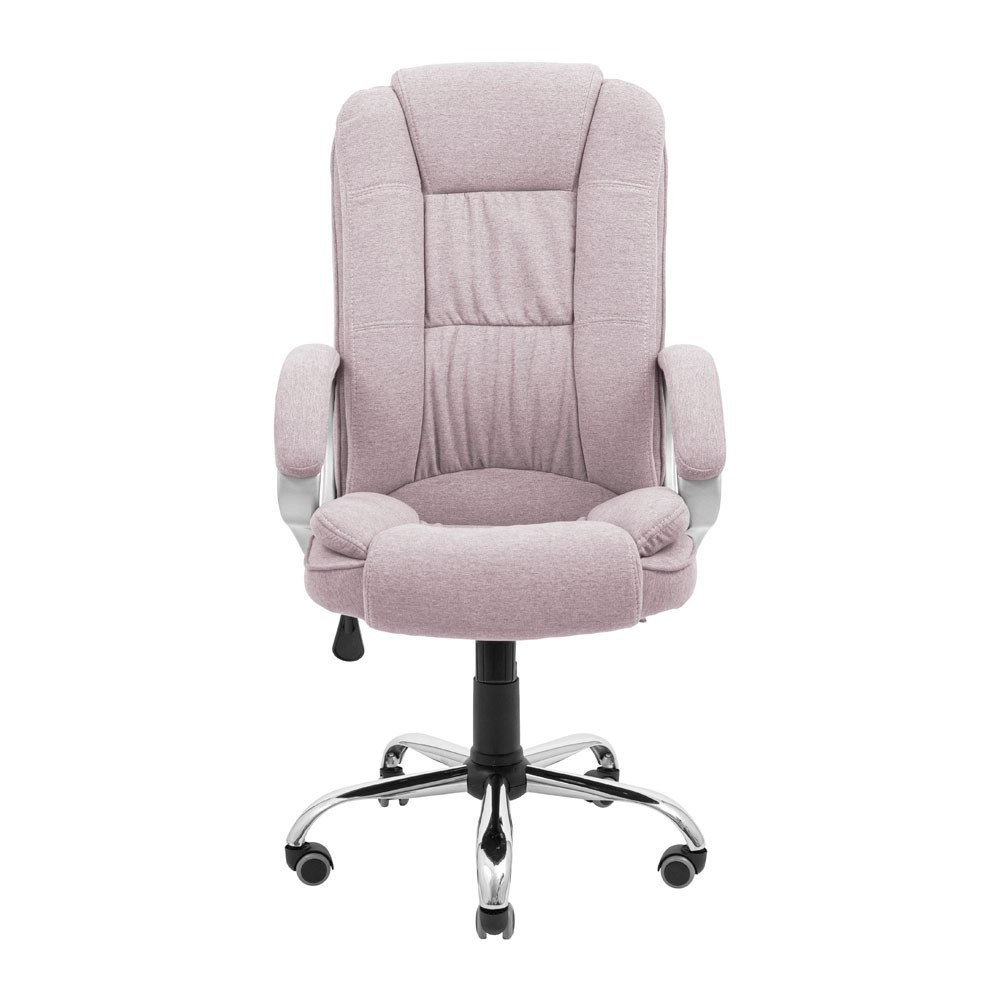 Офісне крісло керівника Richman California Хром M1 Tilt Пудровий Дніпро - фото 2