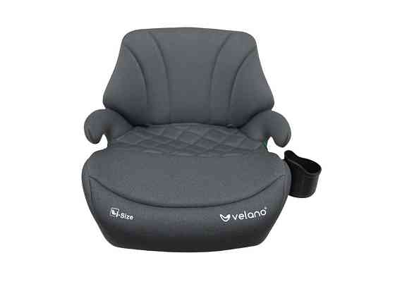 Бустер VELANO Gravo i-Size 125-150 см, ISOFIX + подстаканник, grey Киев