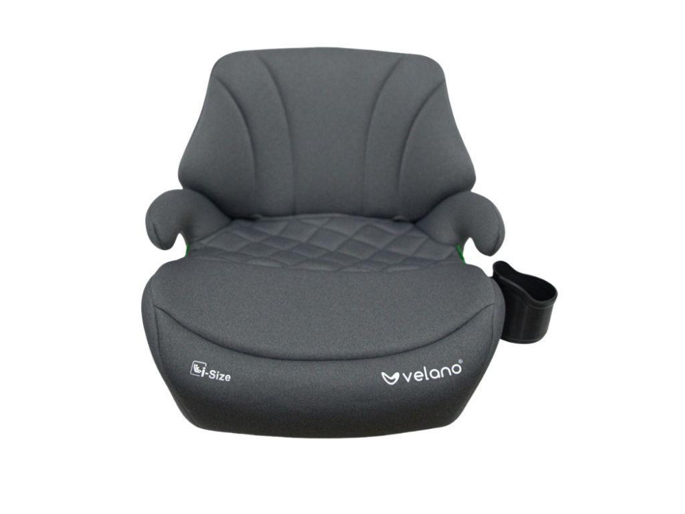 Бустер VELANO Gravo i-Size 125-150 см, ISOFIX + подстаканник, grey Киев - изображение 1