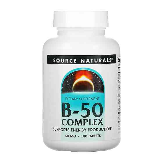 Vitamin B-50 Complex 50mg - 100 tabs Луцьк