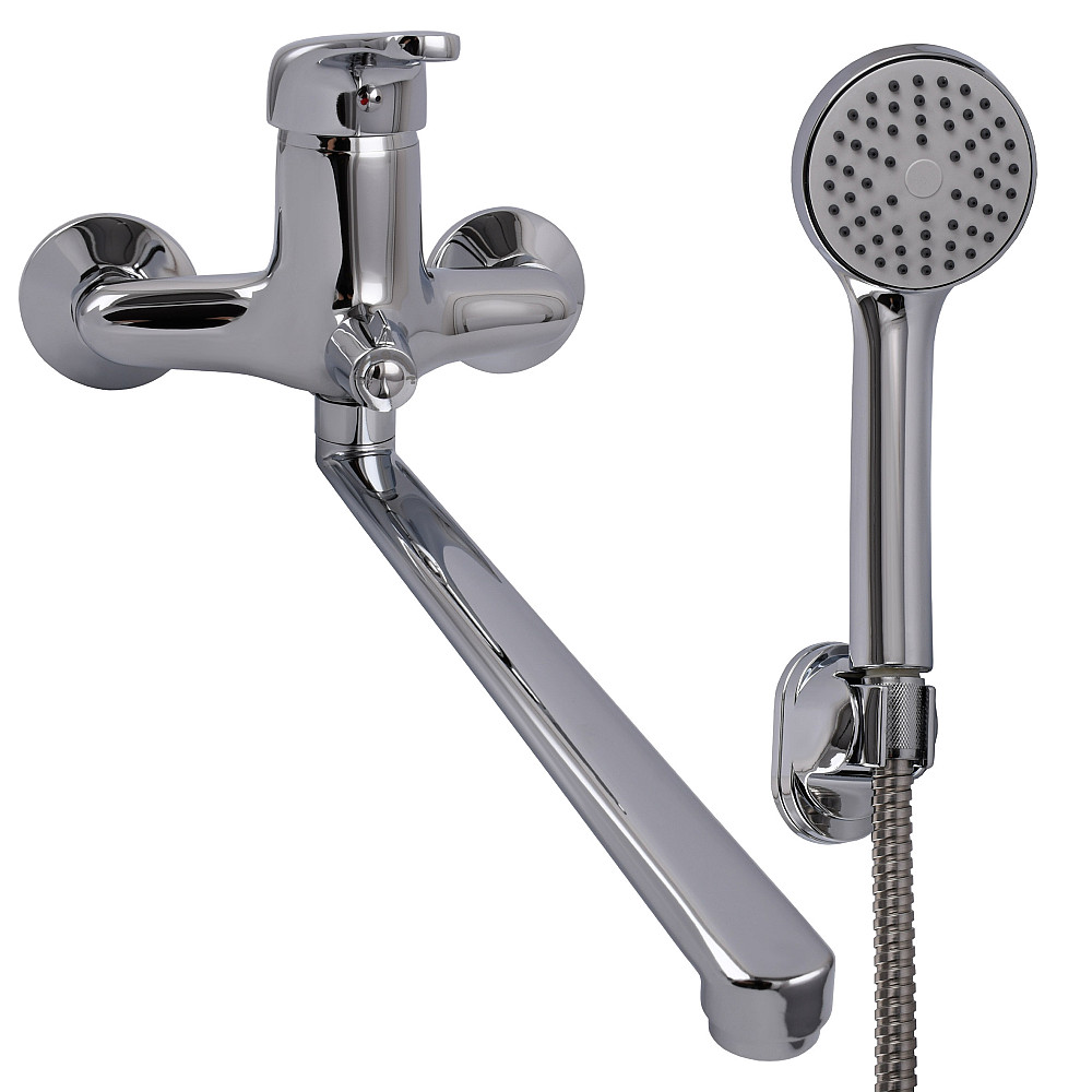 Змішувач для ванної Globus Lux Solly GLSO-0208 EURO латунь L350мм Тернополь - изображение 6