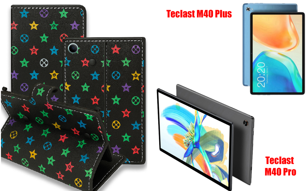 Книга-трансформер для планшета Teclast М40 Plus, М40 Pro, цвет Black Lyi Black Киев - изображение 1