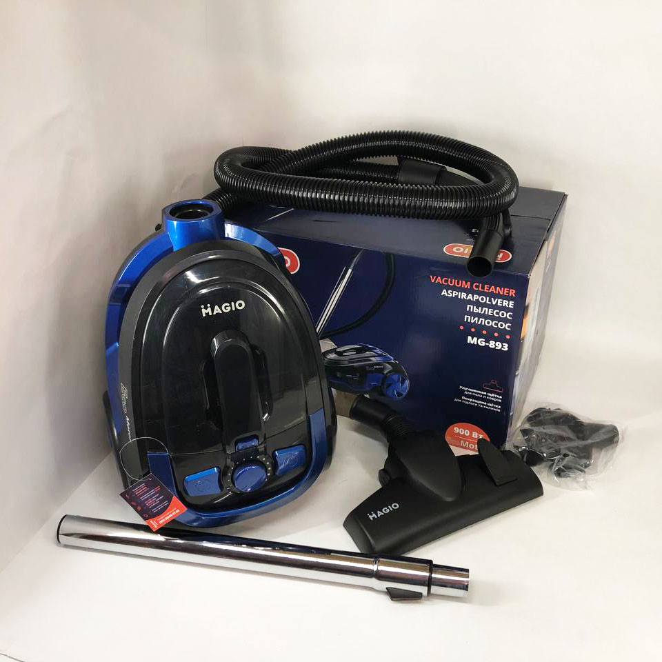 Потужний пилосос з колбою для прибирання Magio MG-892 900 Вт, Пилосос контейнерний для дому FM-75 Івано-Франківськ - фото 8