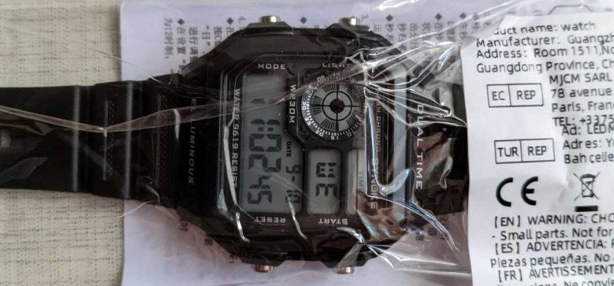 Годинник наручний SYNOKE чоловічий електронний. Київ - фото 3