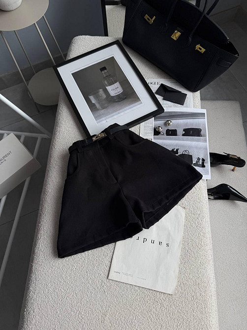 Женские базовые повседневные шорты турецкий кашемир Одесса - изображение 1