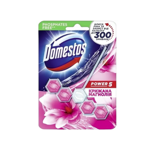 Блок для унітаза Domestos Крижана магнолія 55 г Київ - фото 2
