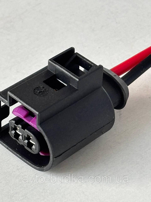 Роз'єм 2-к VW Audi Skoda 4D0971992  60404001 [замінник] Київ - фото 3