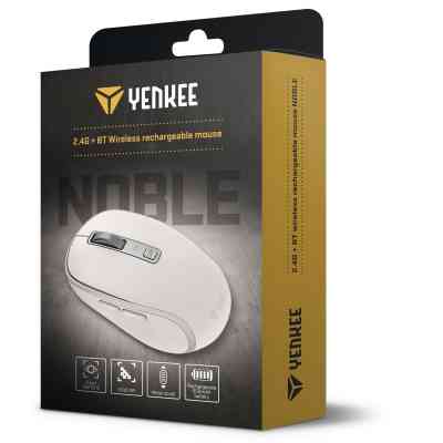 Мишка YENKEE YMS 2085WE Noble Wireless/Bluetooth White (45019715) Вінниця