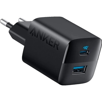 Зарядний пристрій Anker PowerPort 323 - 33W Dual-Port USB-C Black (A2331G11) Вінниця - фото 1