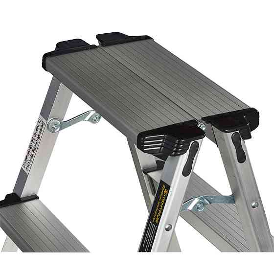 Драбина алюмінієва двостороння Кентавр 5Д Харків