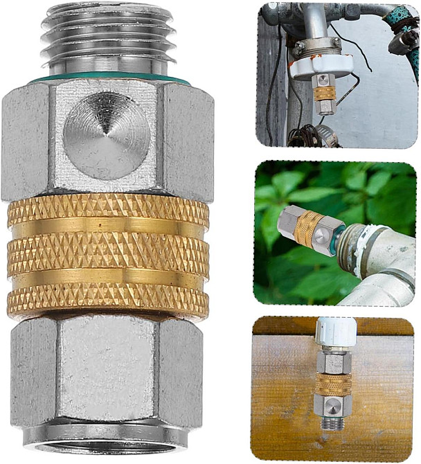 Адаптер М14 для мойки высокого давления, нержавейка Киев - изображение 1
