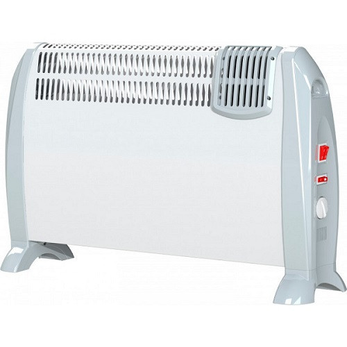 Електричний конвектор підлоговий ELDOM з вентилятором білий 2000W* Київ - фото 1