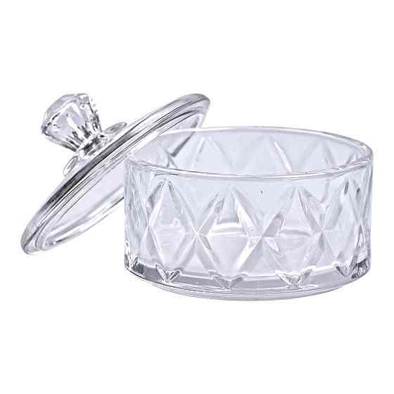 Цукерниця з кришкою Ø 10 скляна HP-YH-20 Коломия