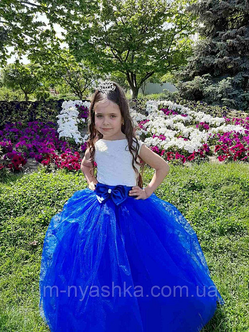 Святкова зелена сукня дитяча Лілія на 4-6 років Кривий Ріг - фото 5