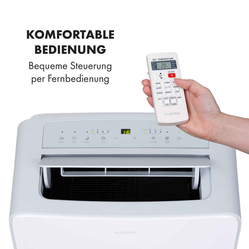 Мобільний кондиціонер Ion Breeze 9000 BTU/2,6 кВт витрата повітря 410 м3/год 16-32 °C білий (Німеччина, читати Рівне - фото 7