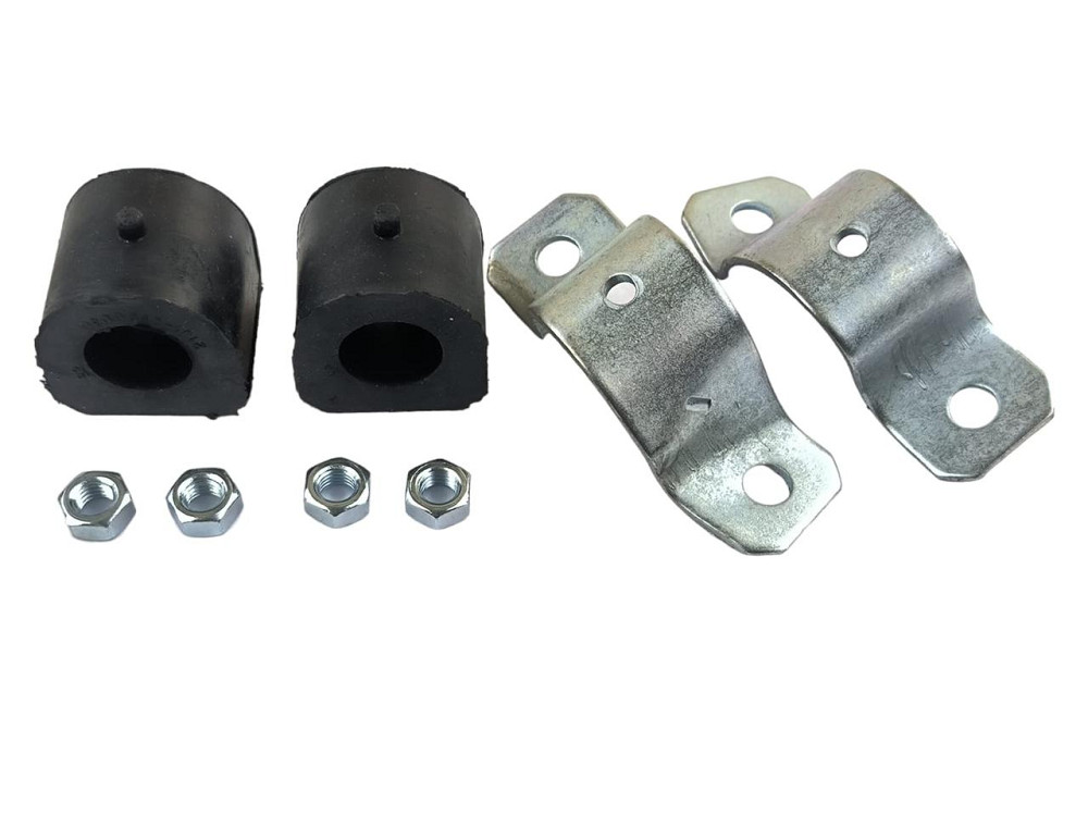 Втулка 2101-2107 (2 втулки, 2 кронштейни бічні, 4 гайки к-кт 6 шт) стабілізатора Мукачево - фото 1