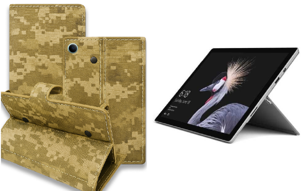 Книжка-трансформер для планшета Microsoft Surface Pro 2, Pro 3, Pro 4, колір Black Pixel Київ - фото 1