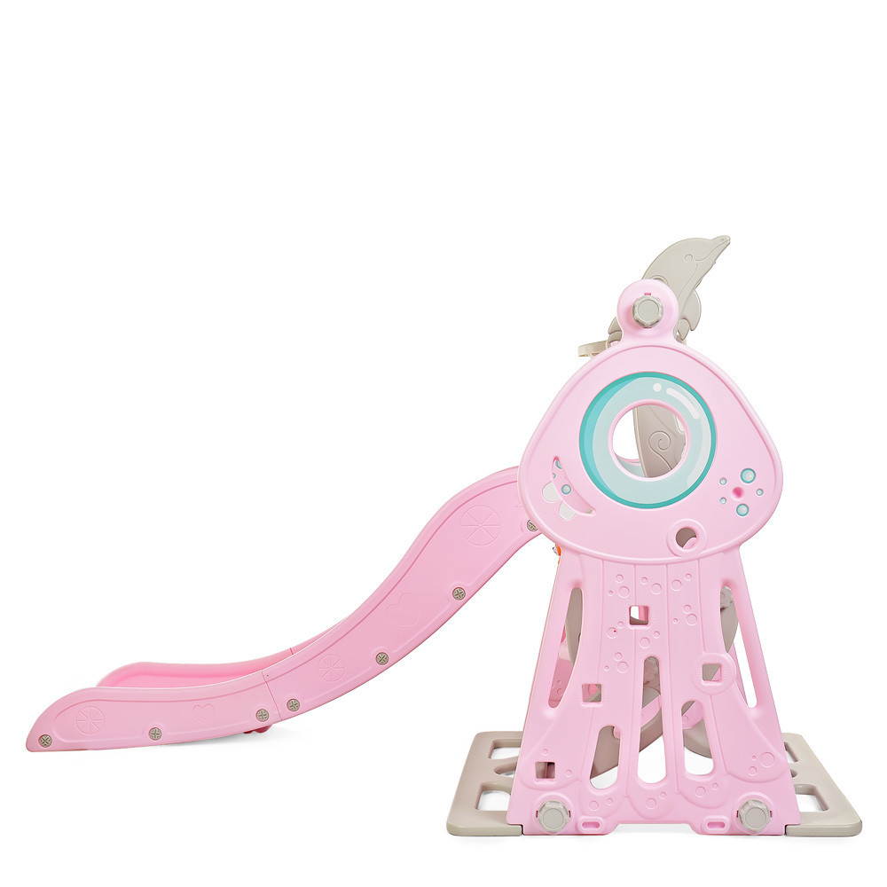 Детский игровой комплекс Bambi 3в1 горка, качеля, баскетбол (WM19011-8) Киев - изображение 2