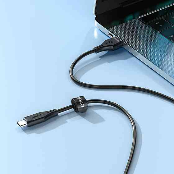Кабель USB - Type-C ACEFAST C3-04 3A 1.2m TPE TPE разъемы цвет черный AFC3-04B Одесса
