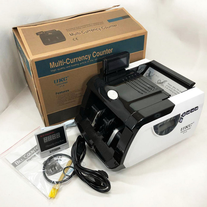 Лічильник купюр для грошей Bill Counter GR-6200, Механічна лічильна машинка, Апарат для PM-913 перевірки купюр Київ - фото 8