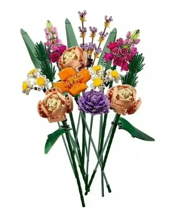 Конструктор Botanicals Expert Букет, 756 деталей, у стилі Lego-лого Київ - фото 2
