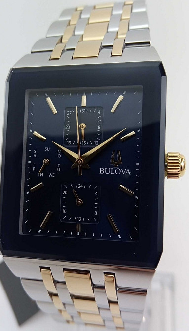 Роскошные мужские часы BULOVA 98C150 с календарем, чоловічий годинник. Харьков - изображение 7