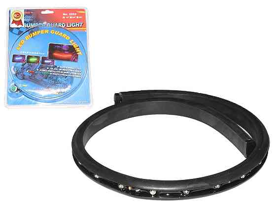 Подсветка гибкая 2062GR 24LEDх60см зелён/резинов.основа Винница