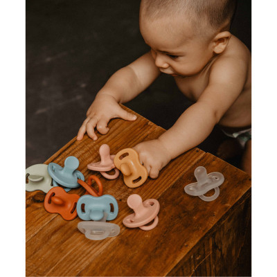 Пустушка Suavinex Colour Essence 0-6 міс, анатомічна силіконова, жовтий (308083) Вінниця - фото 6