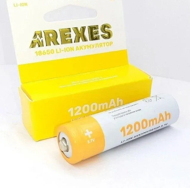 Arexes 18650 3.7v 1200mah Полтава - фото 1