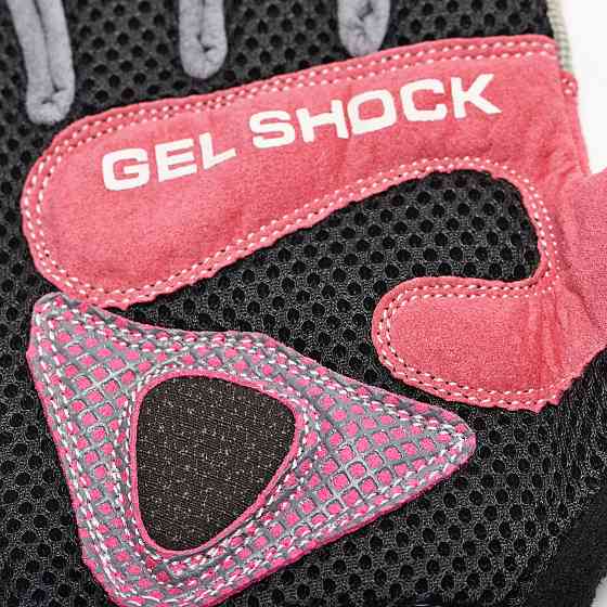 Рукавички для фітнесу Leone Gel Shock Purple XS Каменское