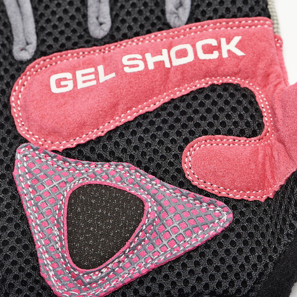 Рукавички для фітнесу Leone Gel Shock Purple XS Каменское - изображение 5