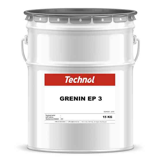 Змазка Technol Grenin EP 3 пластична літієва 16л Львів