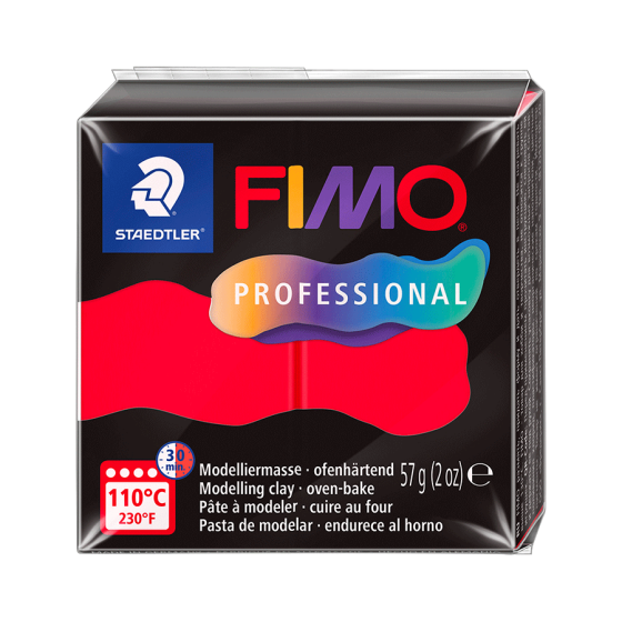 Пластика Professional красная 57г Fimo Киев