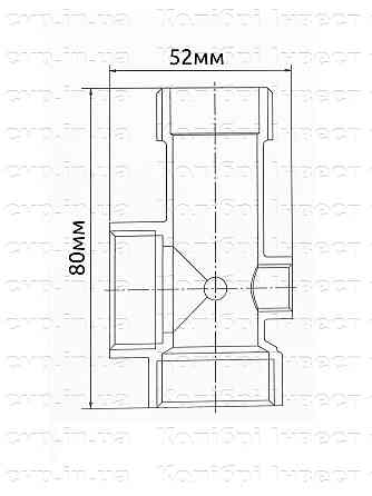Гребёнка 5-ти ходовая 80мм (пятерник) (000001463) Киев