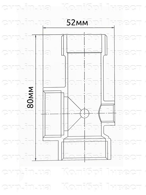 Гребёнка 5-ти ходовая 80мм (пятерник) (000001463) Киев - изображение 4