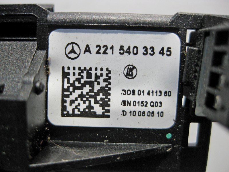Mercedes-Benz  A2215403345 Підрульовий перемикач поворотів та склоочисника S-Class W221 CL C216 Одеса - фото 4
