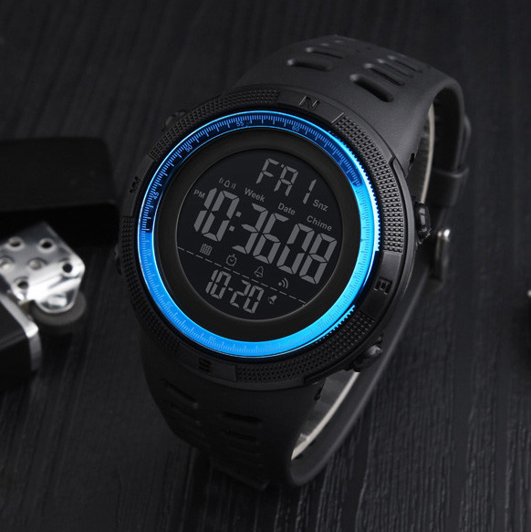 Skmei 1251BU Black-Blue SBR Киев - изображение 3