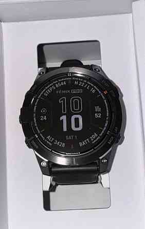 Смарт-Часи Garmin Fenix Pro Solar Slate Gray w. Black Band Київ
