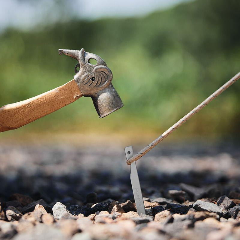 Кілки алюмінієві Naturehike CNK2300ZP016, 20 см , сріблясті (8 шт) Київ - фото 9