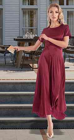 Изящное шелковое платье (42) Киев