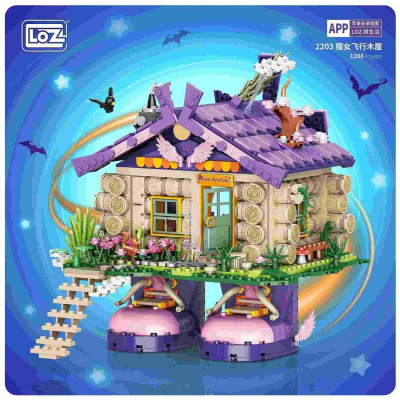 Конструктор LOZ Летающий домик ведьмы (2203) Винница - изображение 1