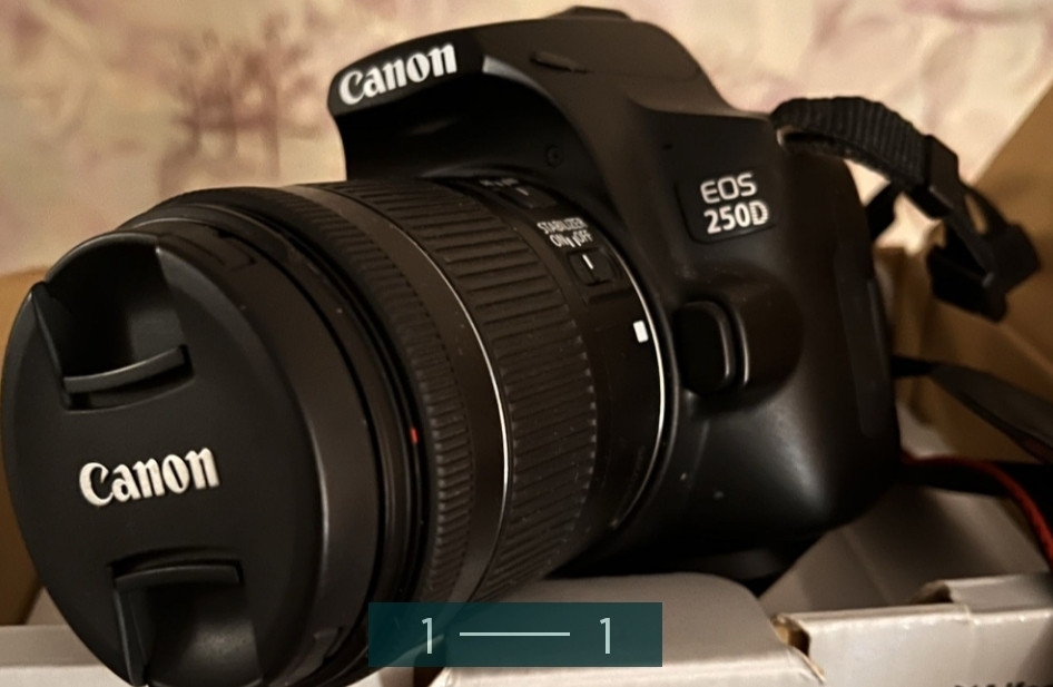 Фотоаппарат Зеркальный Canon EOS 250D Киев - изображение 1
