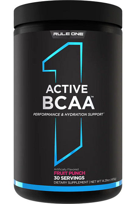 Комплекс амінокислот Rule One Active BCAA 405 г, Fruit Punch Луцьк - фото 1