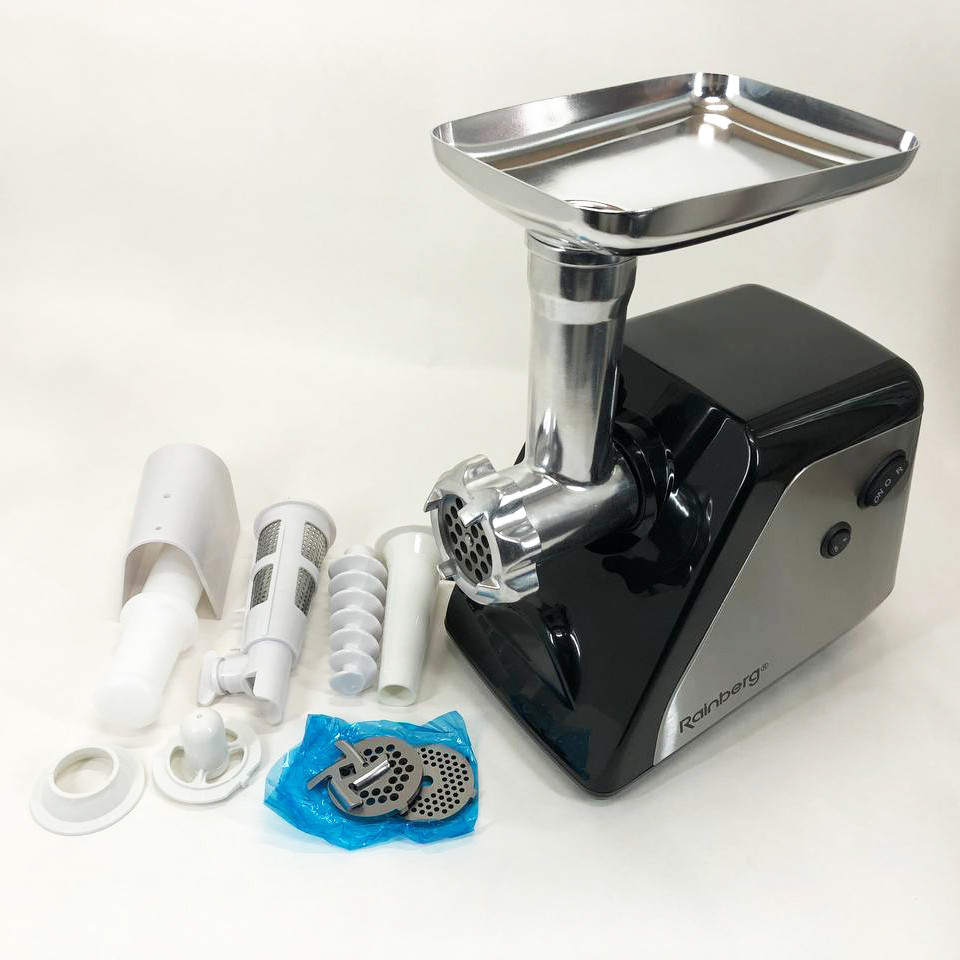 М'ясорубка професійна Rainberg, Лучшие мясорубки М'ясорубка електрична для 'яса MO-15 Львів - фото 3