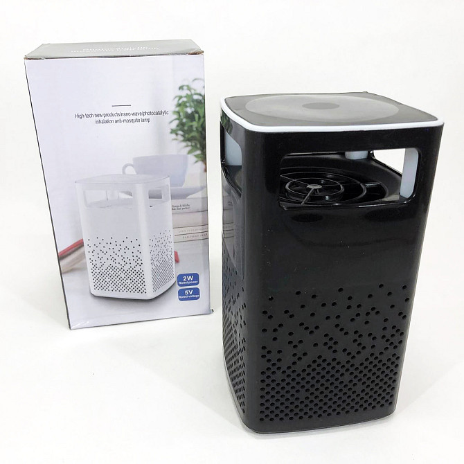 Лампа от комаров USB Bug Zapper Fly. Цвет: черный ZX-76 Львов - изображение 5